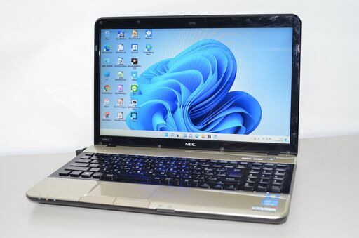 中古良品ノートパソコン Windows11+office 爆速SSD256GB NEC LS550/E core i5-2410M/メモリ8GB/15.6インチ/ブルーレイ/USB3.0/HDMI/無線