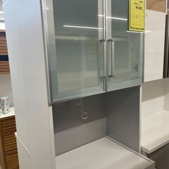 【ジモティ来店特価！！】食器棚　ホワイト　J-0950