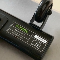 【美品】FITBOX +マット⭐️エクササイズセンサー付き⭐️ホワイト⭐️第3世代⭐️スピンバイク⭐️極静音