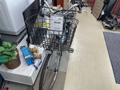 【ジモティ来店特価！！】電動自転車　ブリジストン　アシスタU　ＤＸ　26インチ　マリノブルー　J-0951