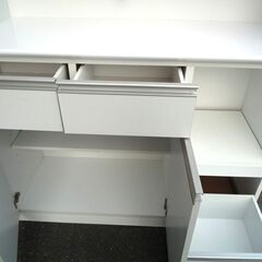 幅約120センチ・キッチンボード 食器棚  札幌市限定配送/店頭お引き取り歓迎