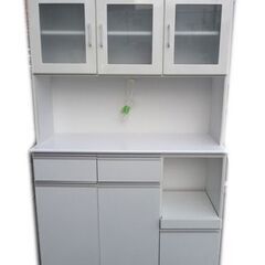 幅約120センチ・キッチンボード 食器棚  札幌市限定配送/店頭お引き取り歓迎