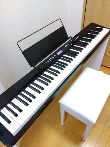 値下げ 美品 カシオ Privia PX-S3000BK 電子ピアノ 椅子
