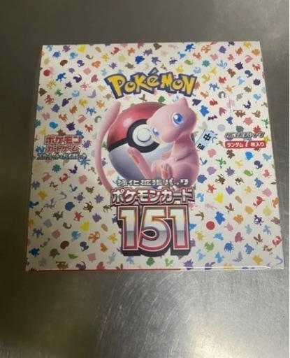 ポケカ　151 シュリンク付き