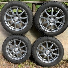 155/65R14スタッドレスアルミホイルセット