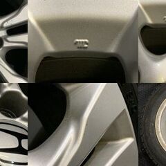 DUNLOP WM02 185/60R15】スタッドレス【HONDA フィット 純正ホイール