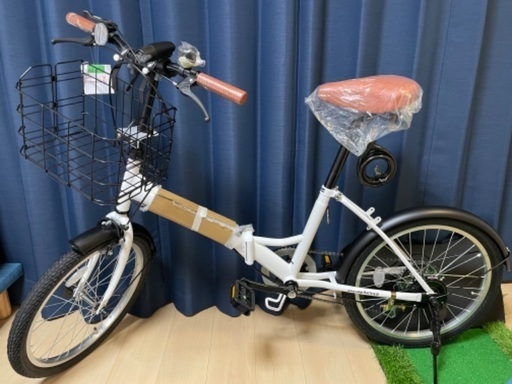 組立済み　折りたたみ自転車
