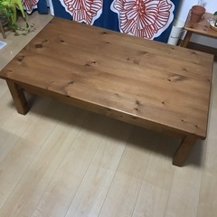 天然木（パイン材）　センターテーブル