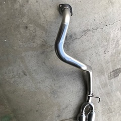 150プラド用　ロッソモデロデュアルNA2マフラー