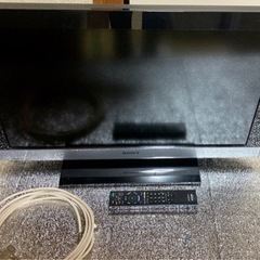 SONY    ビエラ　kdl-32ex300  リモコン　ケー...