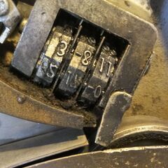 決まりました　旧国鉄　硬券日付印字器