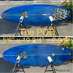 チャネルアイランズ アルメリック POD 5'6” ポッド サーフボード