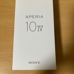 Xperia 10 IV ホワイト 128 GB Softbank