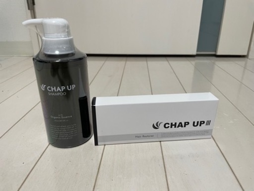 【新品未使用品】CHAP UP チャップアップ 育毛ローション1本+シャンプー1本セット 育毛剤
