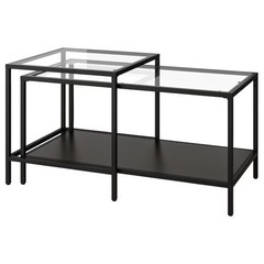 【ネット決済】IKEA ヴィットショーネストテーブル　2点完成品