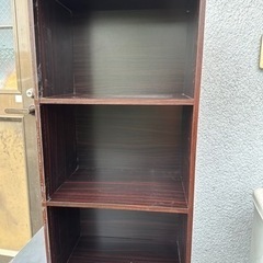 中古　カラーボックス　汚れキズ有　3段