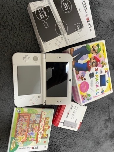 ニンテンドー3DSホワイト ほぼ未使用