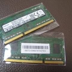 ノートPC用メモリ（4GB×2枚）