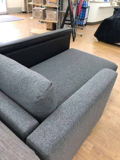 ★ジモティ割あり★ IKEA ソファー グレー H67×W96×D160 クリーニング済み KJ2895