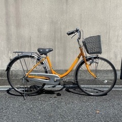 【お譲り先決定】26インチシングルLEDライト安心安全自転車