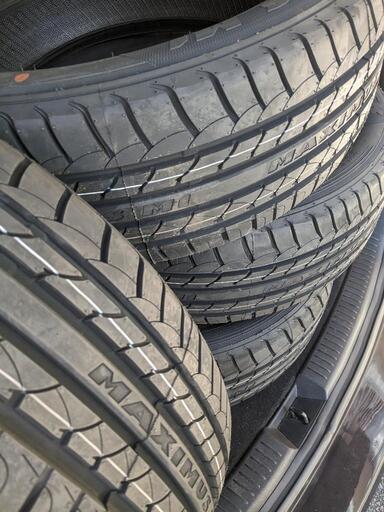 安い特価タイヤ 2本 215/50R17 MAXIMUS M1 MAXTREK バリ山 溝アリ 送料無料★12078T 中古品