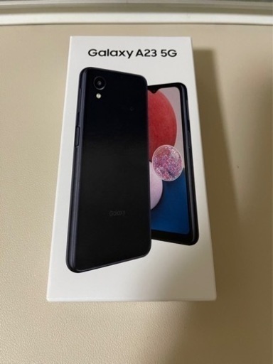 galaxy a23 64gb 新品未使用　ブラック　スマホ　携帯