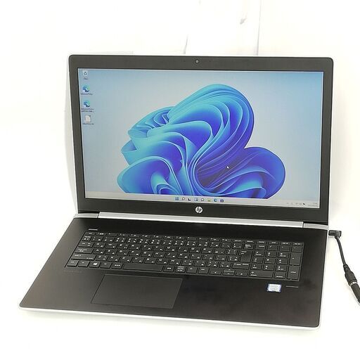 送料無料 高速SSD+HDD-500G 17.3型 ノートパソコン HP 470 G5 中古美品 第8世代 i3-8130U 8GB 無線 Bluetooth Webカメラ Windows11 Office