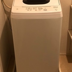 中古洗濯機　日立NW-50F  5kg 2021年製