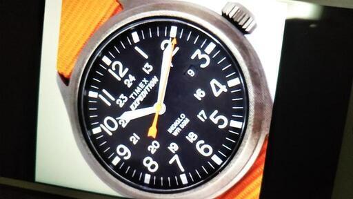 タイメックスEXPEDITIONデイトクォーツ腕時計TW48O4600