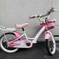 Pallas Atheneの自転車【16インチ、ピンク】