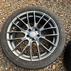 19インチ タイヤ付きアルミホイール 4本セット