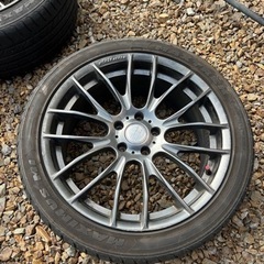 19インチ タイヤ付きアルミホイール 4本セット