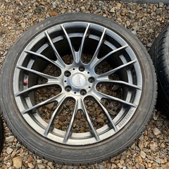 19インチ タイヤ付きアルミホイール 4本セット