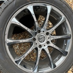 RAYS 18インチスタッドレスタイヤ付きアルミホイールセット