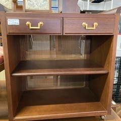 【BY REUSE 霧島国分新町店 出張買取•見積完全無料¥0】MARUNI キャスター付きテーブルワゴン　BR