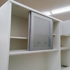 ☆ジモティ割あり☆ レンジボード ホワイト H205×D48.5×W177 