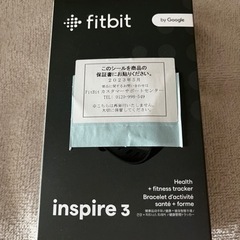 【未開封新品】fitbit inspire3(black)