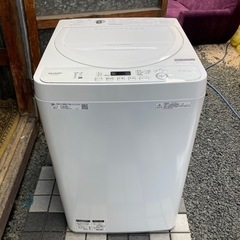 2019年製 シャープ　洗濯機　ES-GE5D 5.5kg　ST