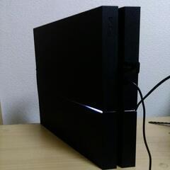 値下げ。今日の昼まで。PS4本体、配線関係あります。