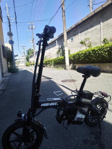 フル電動自転車　MOBI-BIKE48 ひねちゃ　モペット