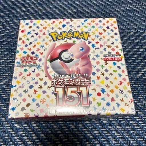 ポケモンカード151 box シュリンク付き