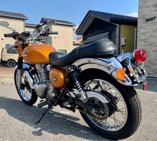 程度良好 Kawasaki カワサキ エストレヤ250 エンジン一発始動 実働
