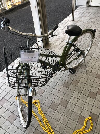 ★ジモティ割あり★  軽快車 27インチ グリーン系 クリーニング済み SJ3356