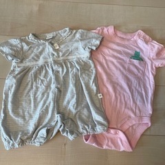 子供服 ロンパース 50-60サイズ バースデイ cottoli...