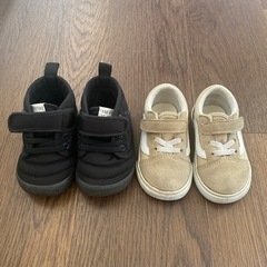 【キッズシューズ13.5cm】VANS.バースデイ2点セット