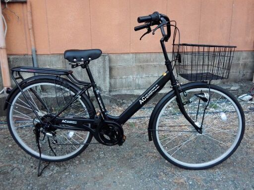 26インチシティサイクル6段変速(7) ほぼ新品