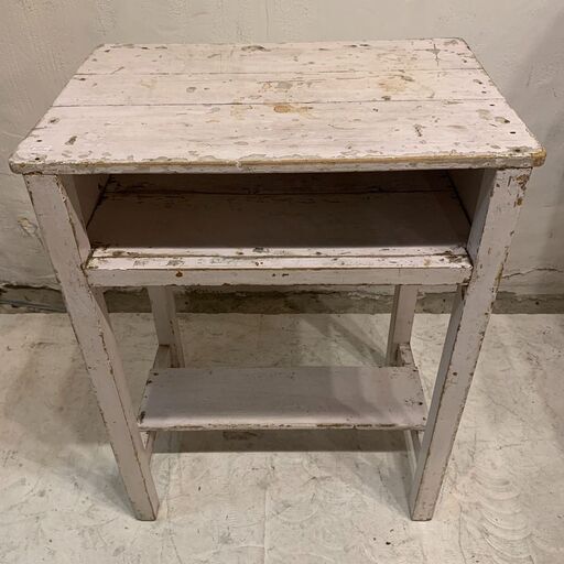 ✨期間限定・特別価格✨ Wood vintage table / white