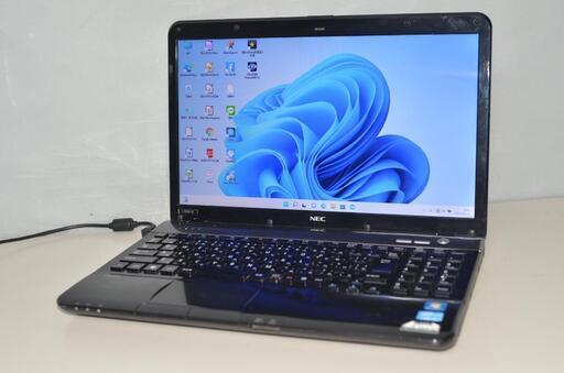 中古良品 最新Windows11+office 爆速SSD240GB NEC LS550/E core i5/4GB/15.6インチ/DVDマルチ/HDMI/無線内蔵/テンキー/便利なソフト