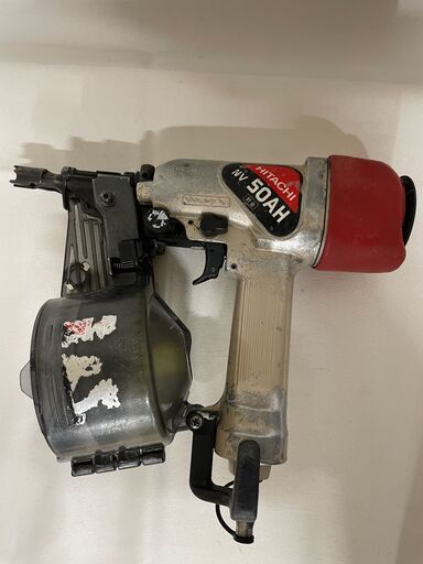 【北見市発】ヒタチ HITACHI 日立 ロール釘打機 NV50AH 年式不明 (D5198wY)