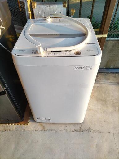 シャープ　4.5kg洗濯機